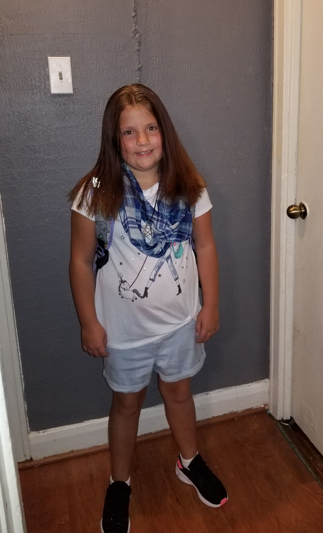 Jalissa's first day